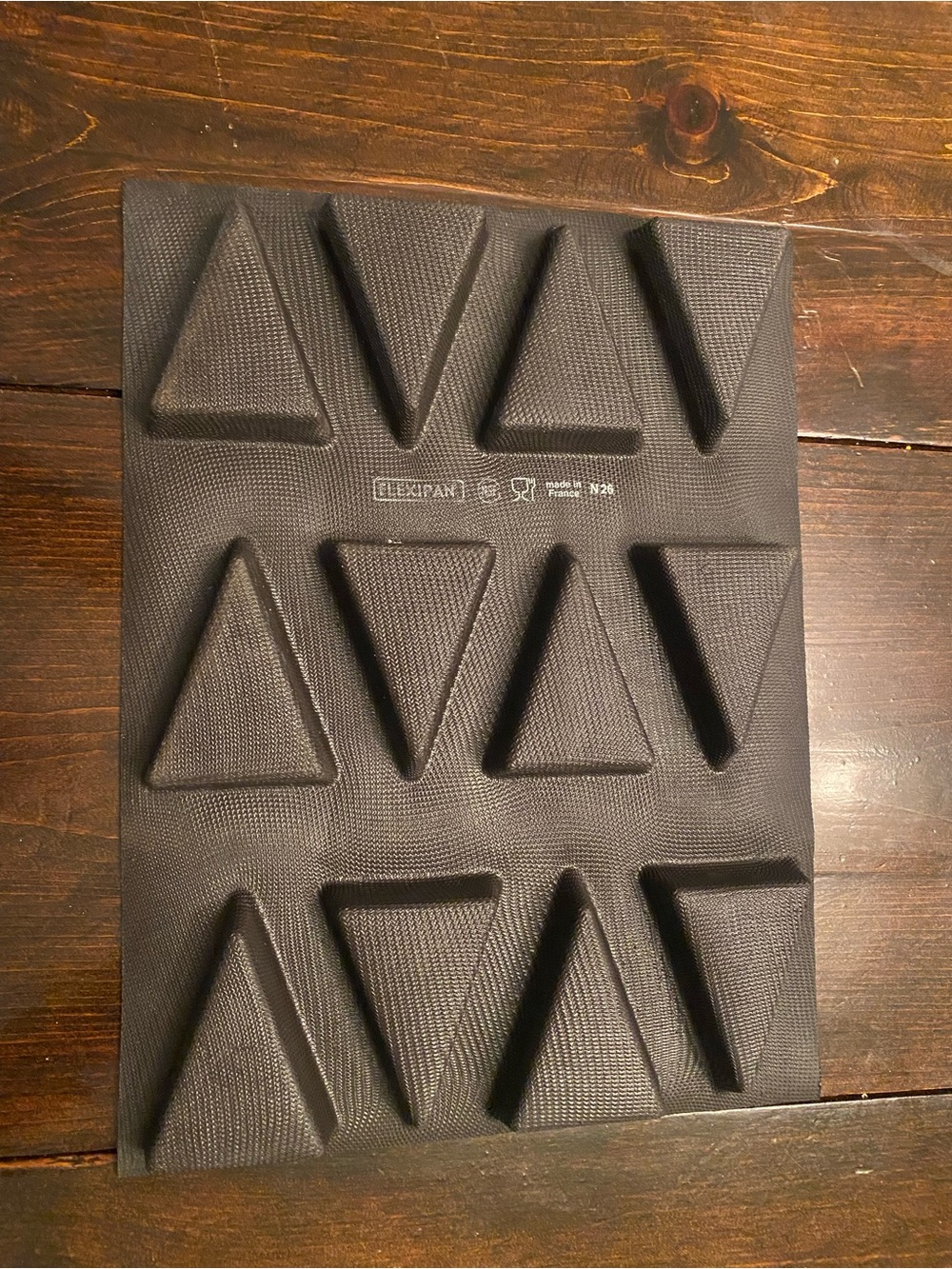 Bon Cook Guy DeMarle Triangle Silicone Mold Tray